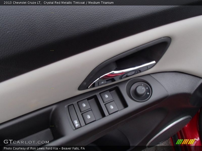 Crystal Red Metallic Tintcoat / Medium Titanium 2013 Chevrolet Cruze LT