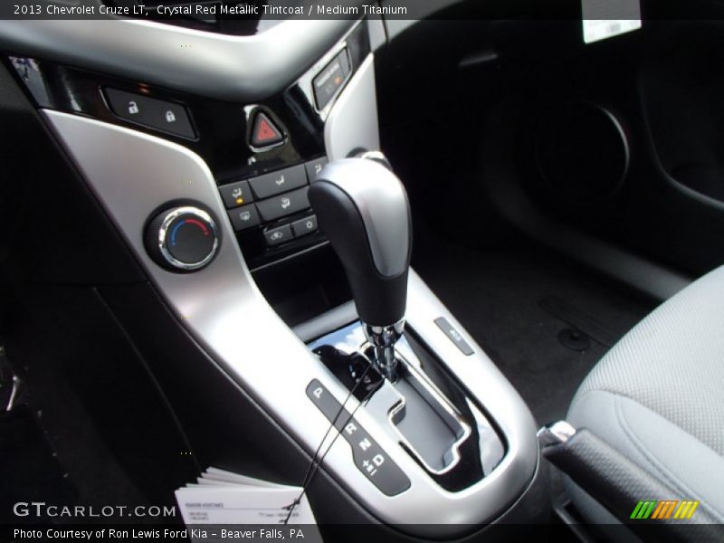 Crystal Red Metallic Tintcoat / Medium Titanium 2013 Chevrolet Cruze LT