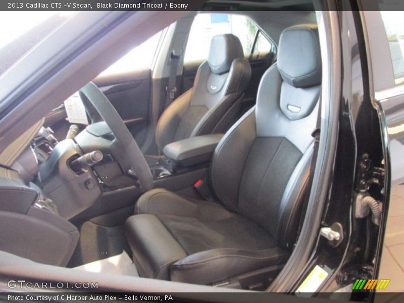 Front Seat of 2013 CTS -V Sedan