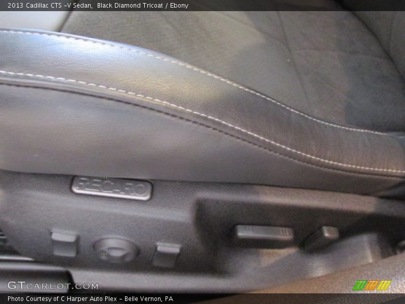 Black Diamond Tricoat / Ebony 2013 Cadillac CTS -V Sedan