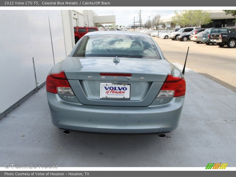 Celestial Blue Metallic / Calcite/Off Black 2013 Volvo C70 T5