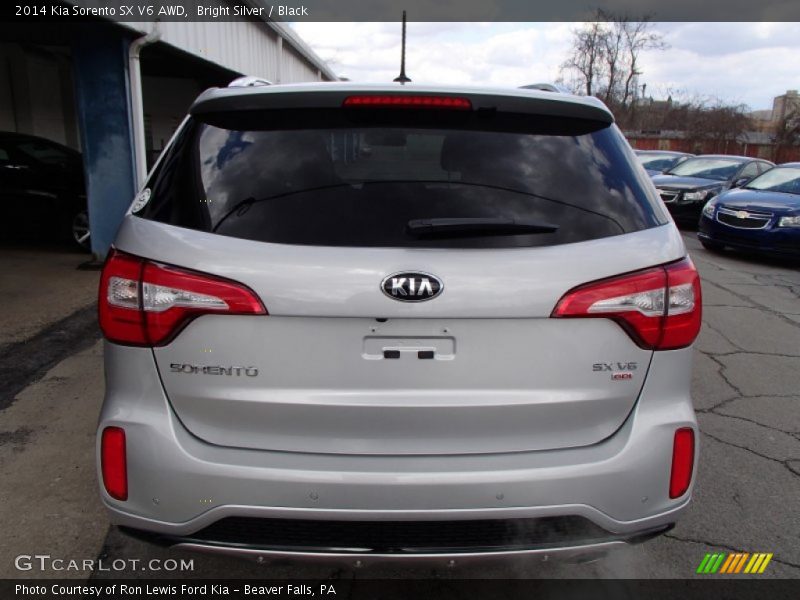 Bright Silver / Black 2014 Kia Sorento SX V6 AWD