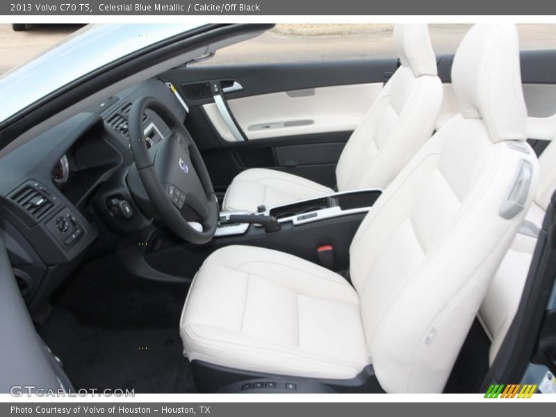 Celestial Blue Metallic / Calcite/Off Black 2013 Volvo C70 T5
