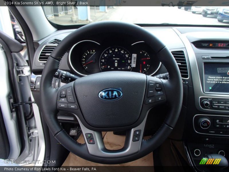  2014 Sorento SX V6 AWD Steering Wheel