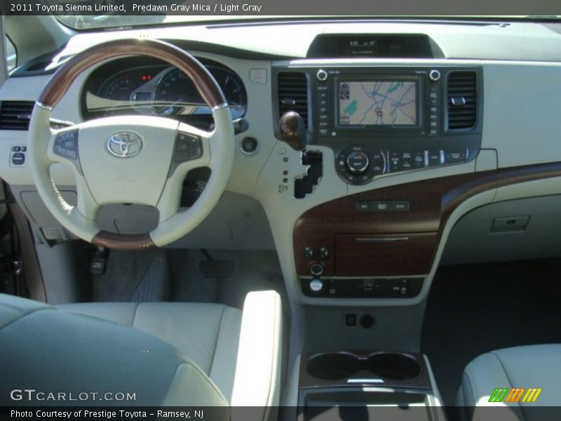 Predawn Gray Mica / Light Gray 2011 Toyota Sienna Limited