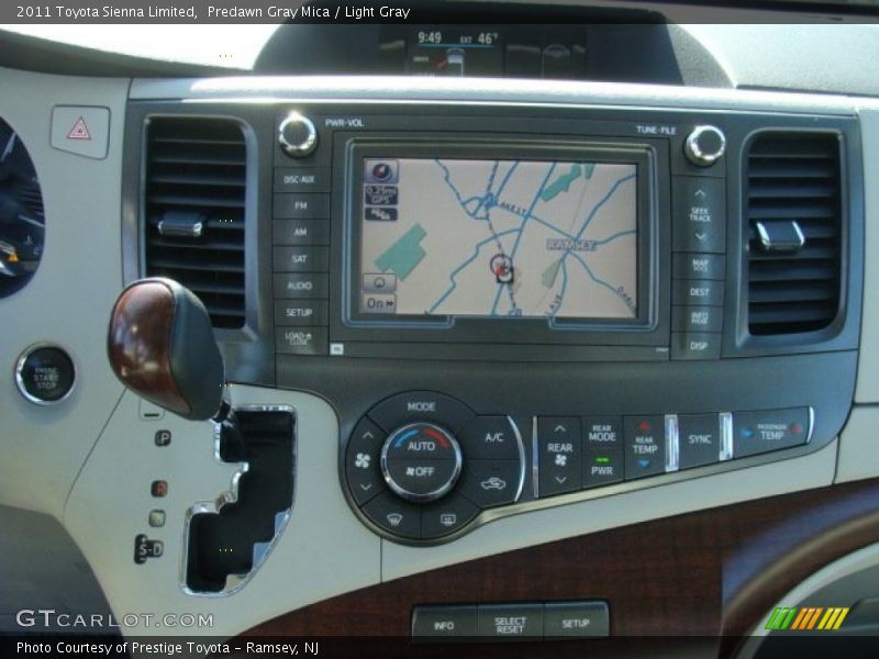 Predawn Gray Mica / Light Gray 2011 Toyota Sienna Limited