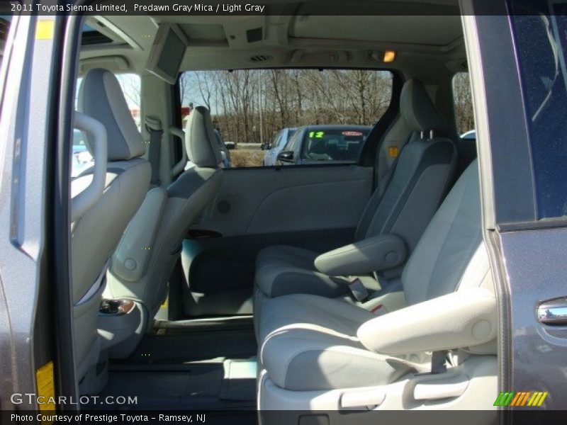 Predawn Gray Mica / Light Gray 2011 Toyota Sienna Limited