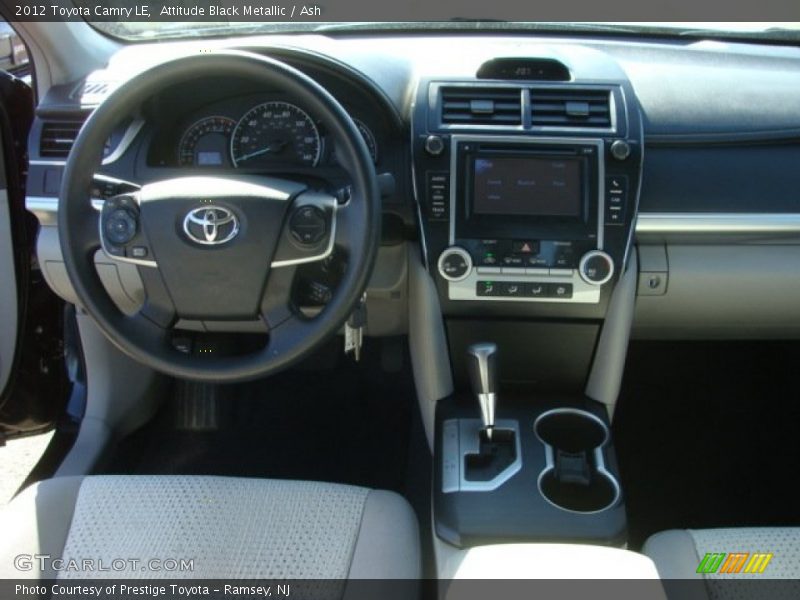 Attitude Black Metallic / Ash 2012 Toyota Camry LE
