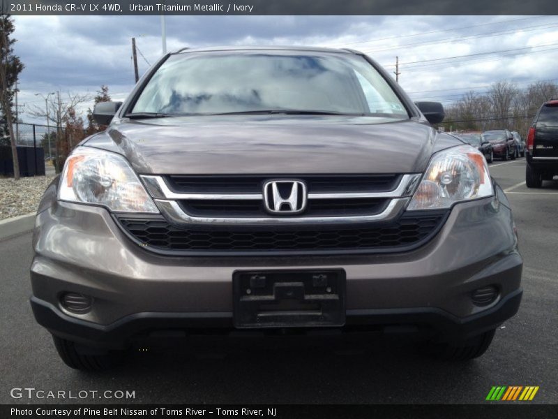 Urban Titanium Metallic / Ivory 2011 Honda CR-V LX 4WD