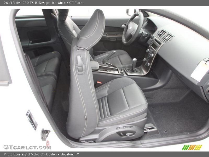 Ice White / Off Black 2013 Volvo C30 T5 R-Design