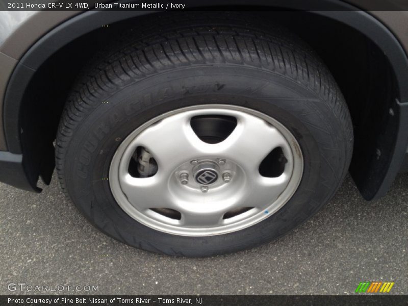 Urban Titanium Metallic / Ivory 2011 Honda CR-V LX 4WD