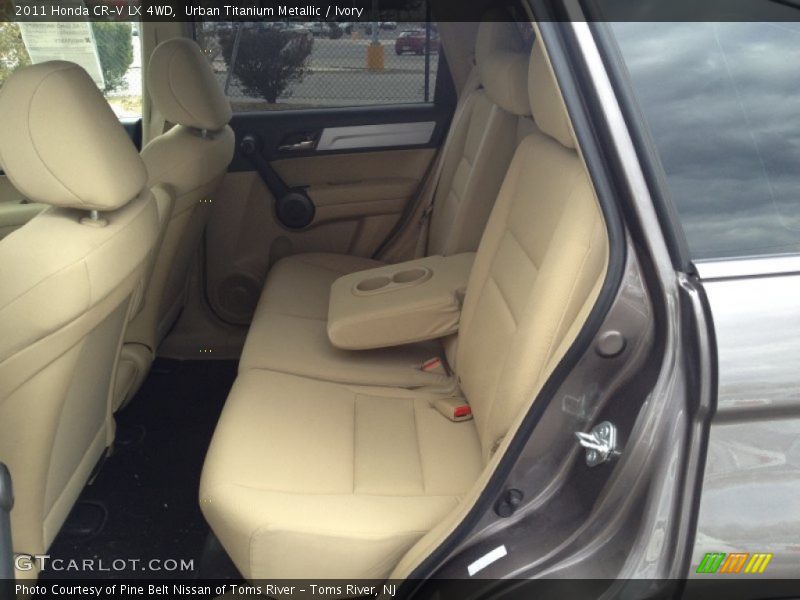 Urban Titanium Metallic / Ivory 2011 Honda CR-V LX 4WD