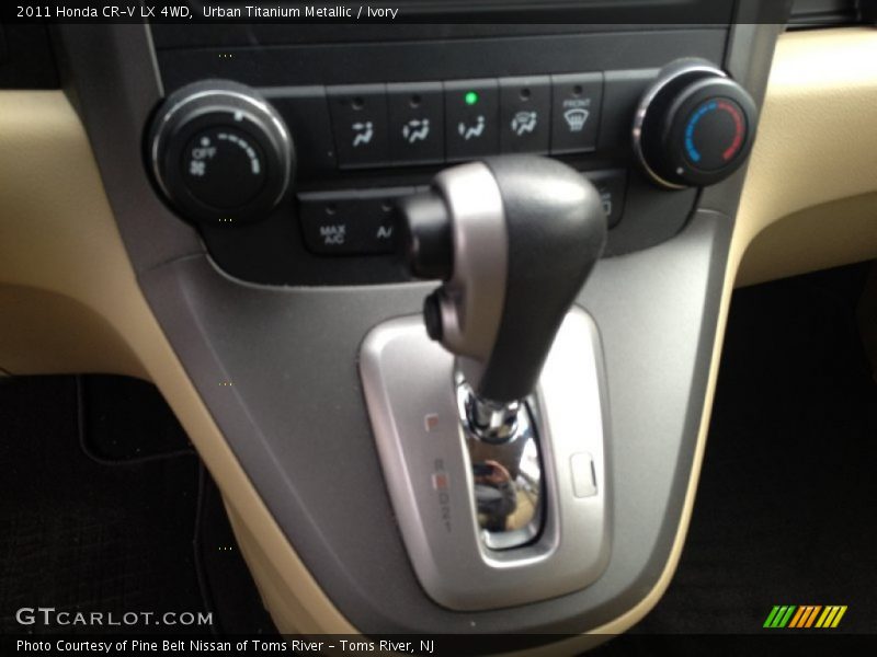 Urban Titanium Metallic / Ivory 2011 Honda CR-V LX 4WD
