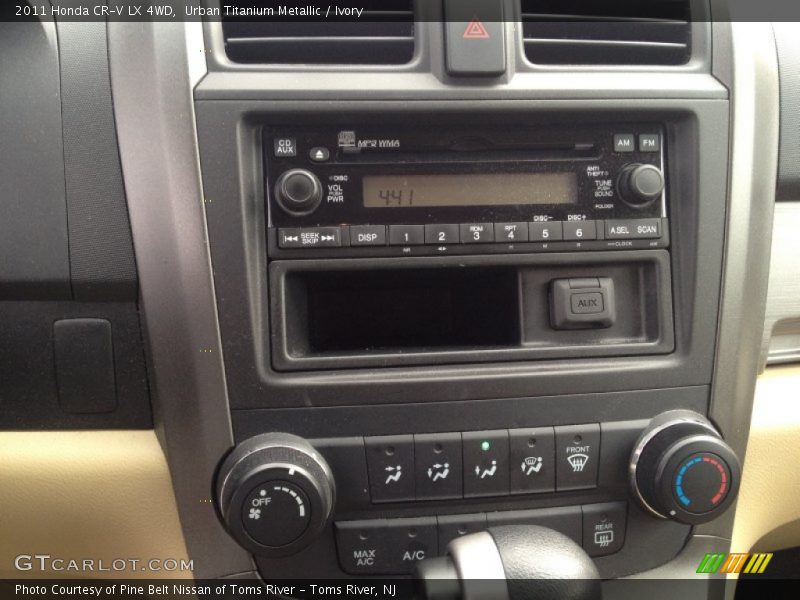 Urban Titanium Metallic / Ivory 2011 Honda CR-V LX 4WD