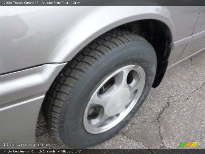Antique Sage Pearl / Gray 2000 Toyota Camry CE