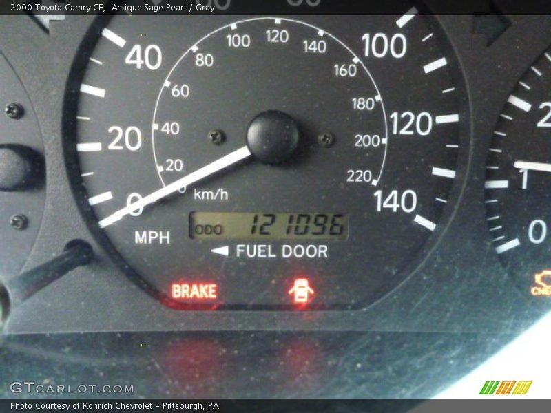 Antique Sage Pearl / Gray 2000 Toyota Camry CE