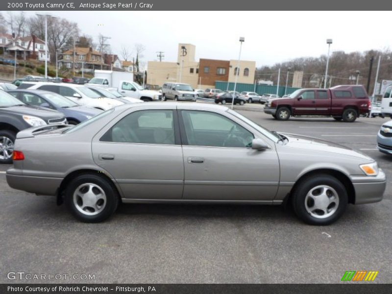 Antique Sage Pearl / Gray 2000 Toyota Camry CE