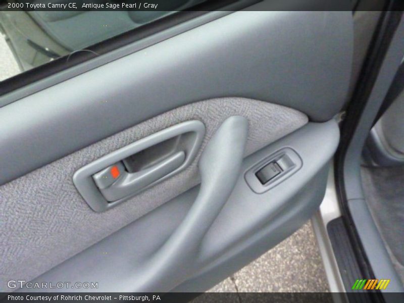 Antique Sage Pearl / Gray 2000 Toyota Camry CE
