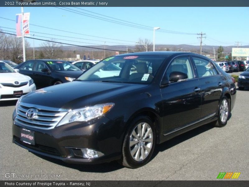 Cocoa Bean Metallic / Ivory 2012 Toyota Avalon Limited