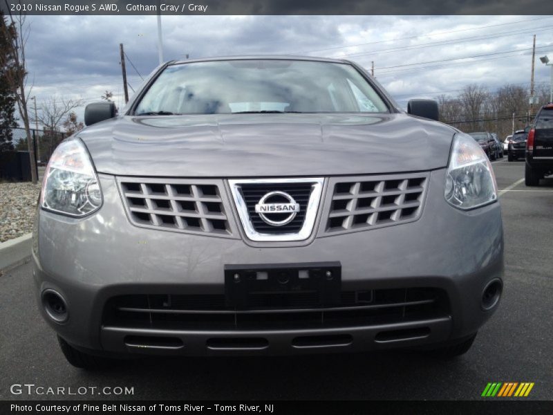 Gotham Gray / Gray 2010 Nissan Rogue S AWD
