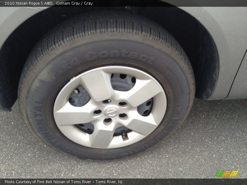 Gotham Gray / Gray 2010 Nissan Rogue S AWD