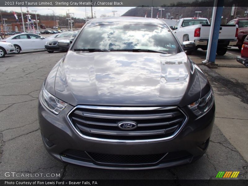 Sterling Gray Metallic / Charcoal Black 2013 Ford Taurus Limited