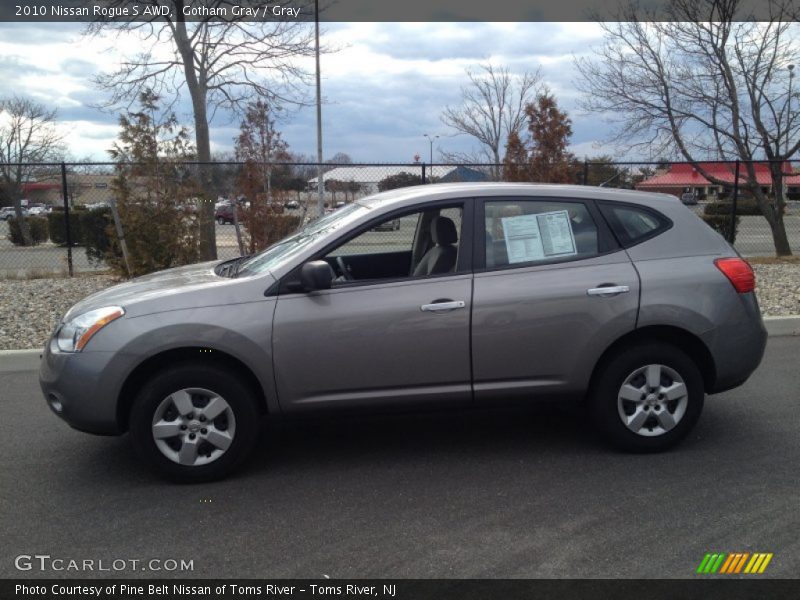  2010 Rogue S AWD Gotham Gray