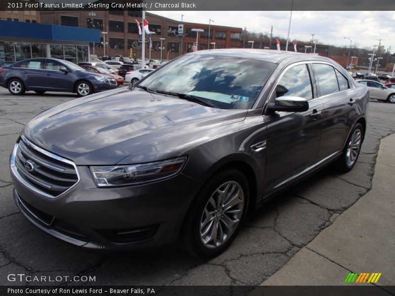 Sterling Gray Metallic / Charcoal Black 2013 Ford Taurus Limited