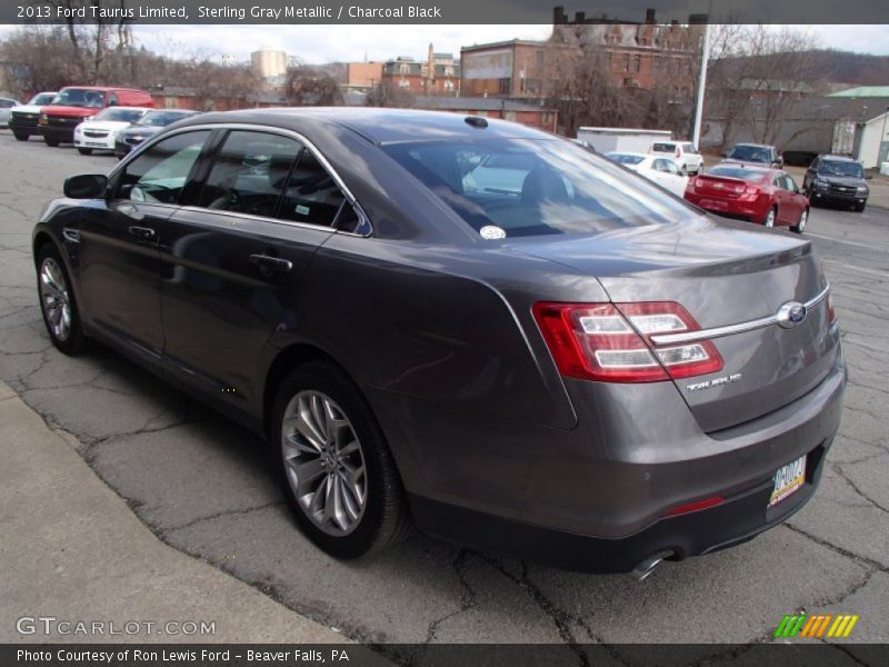 Sterling Gray Metallic / Charcoal Black 2013 Ford Taurus Limited
