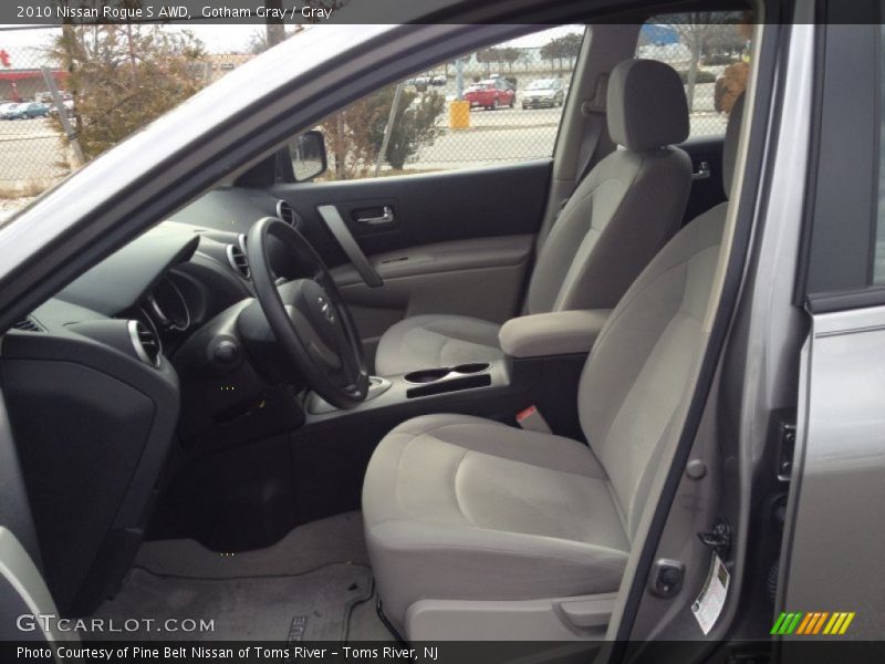 Gotham Gray / Gray 2010 Nissan Rogue S AWD