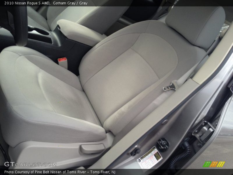 Gotham Gray / Gray 2010 Nissan Rogue S AWD