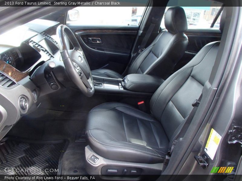 Sterling Gray Metallic / Charcoal Black 2013 Ford Taurus Limited