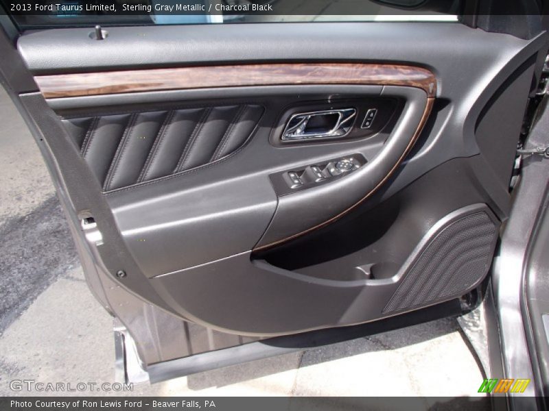 Sterling Gray Metallic / Charcoal Black 2013 Ford Taurus Limited