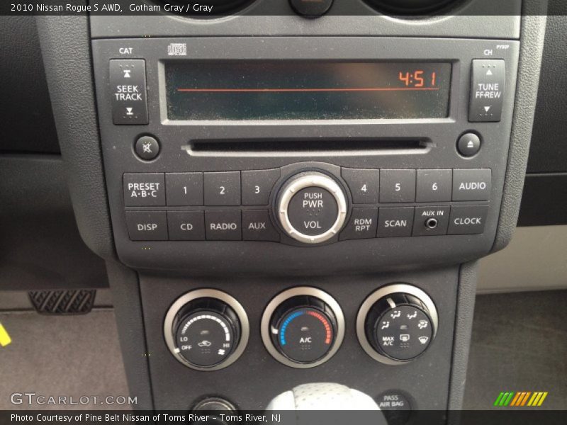 Gotham Gray / Gray 2010 Nissan Rogue S AWD