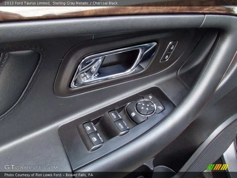 Sterling Gray Metallic / Charcoal Black 2013 Ford Taurus Limited