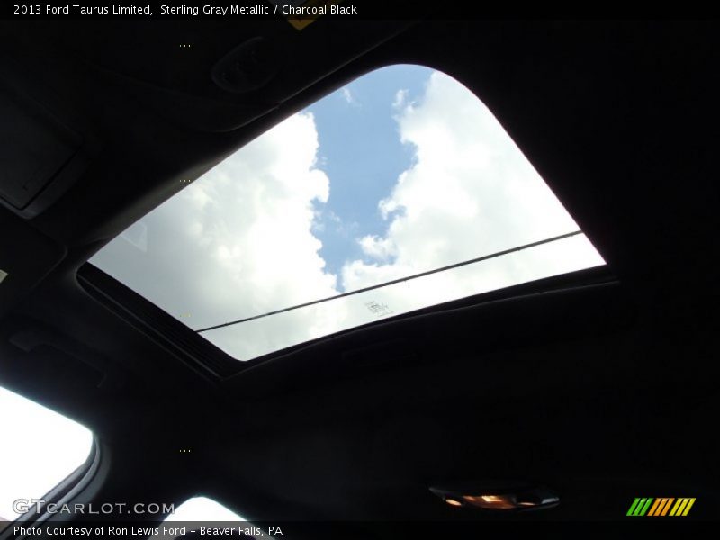 Sterling Gray Metallic / Charcoal Black 2013 Ford Taurus Limited
