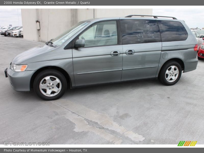 Granite Green Metallic / Quartz 2000 Honda Odyssey EX