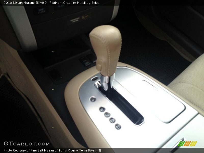 Platinum Graphite Metallic / Beige 2010 Nissan Murano SL AWD