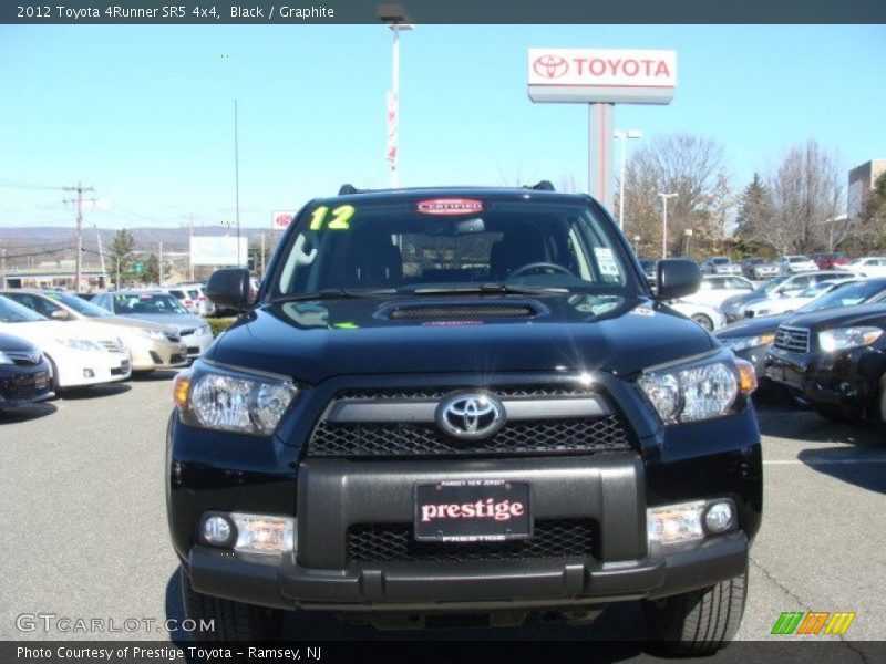 Black / Graphite 2012 Toyota 4Runner SR5 4x4