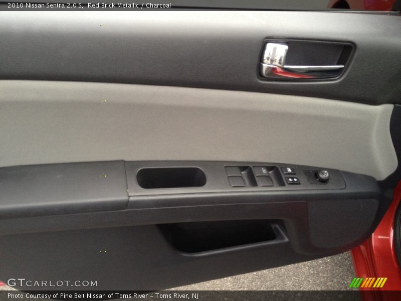 Red Brick Metallic / Charcoal 2010 Nissan Sentra 2.0 S
