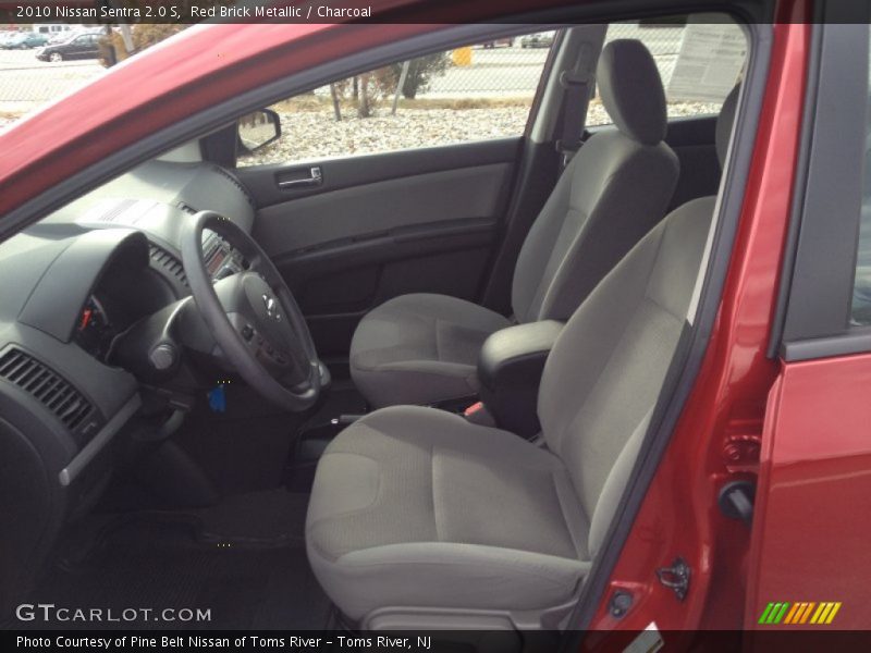 Red Brick Metallic / Charcoal 2010 Nissan Sentra 2.0 S