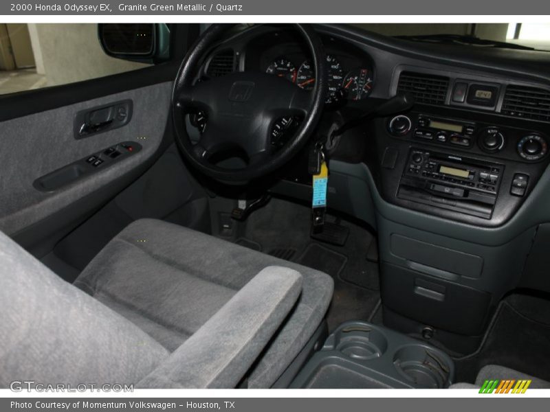 Granite Green Metallic / Quartz 2000 Honda Odyssey EX