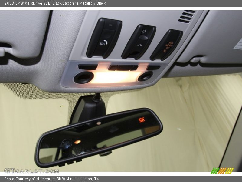 Black Sapphire Metallic / Black 2013 BMW X1 xDrive 35i