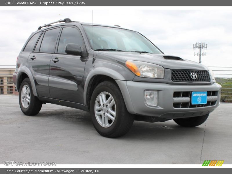 Graphite Gray Pearl / Gray 2003 Toyota RAV4