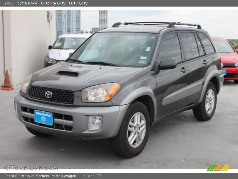 Graphite Gray Pearl / Gray 2003 Toyota RAV4