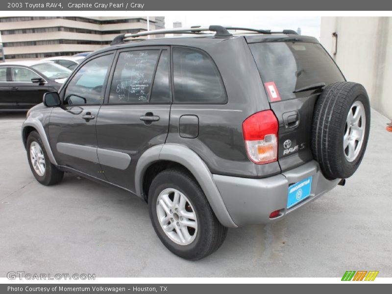 Graphite Gray Pearl / Gray 2003 Toyota RAV4