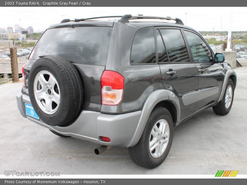 Graphite Gray Pearl / Gray 2003 Toyota RAV4
