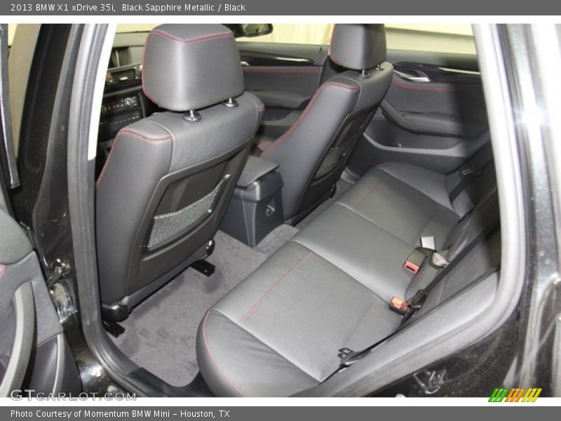 Rear Seat of 2013 X1 xDrive 35i