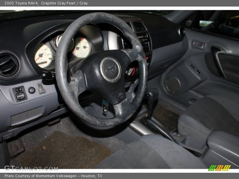 Graphite Gray Pearl / Gray 2003 Toyota RAV4