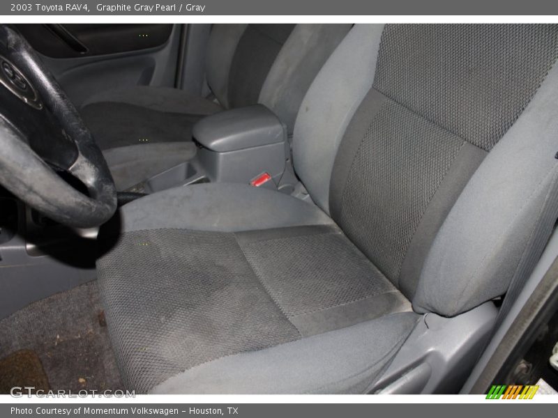 Graphite Gray Pearl / Gray 2003 Toyota RAV4